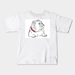 English bulldog Kids T-Shirt